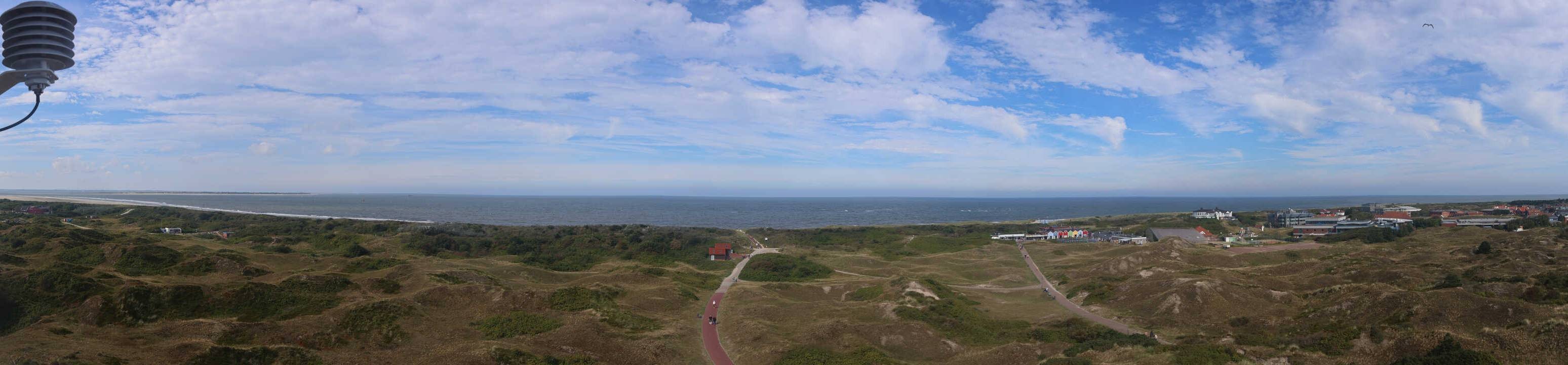Archiv Foto Webcam Panoramablick über den Badestrand Langeoog
