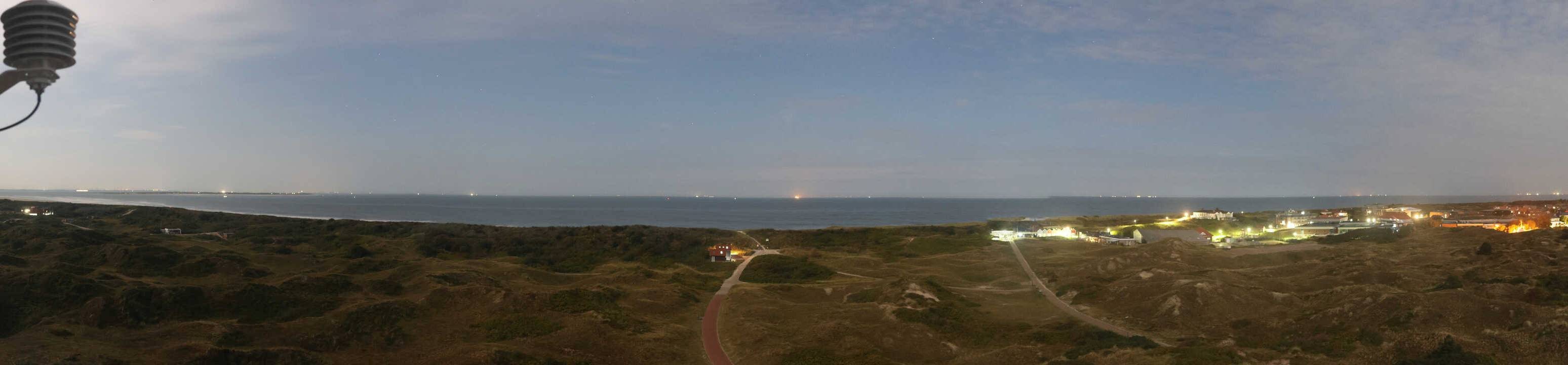 Archiv Foto Webcam Panoramablick über den Badestrand Langeoog