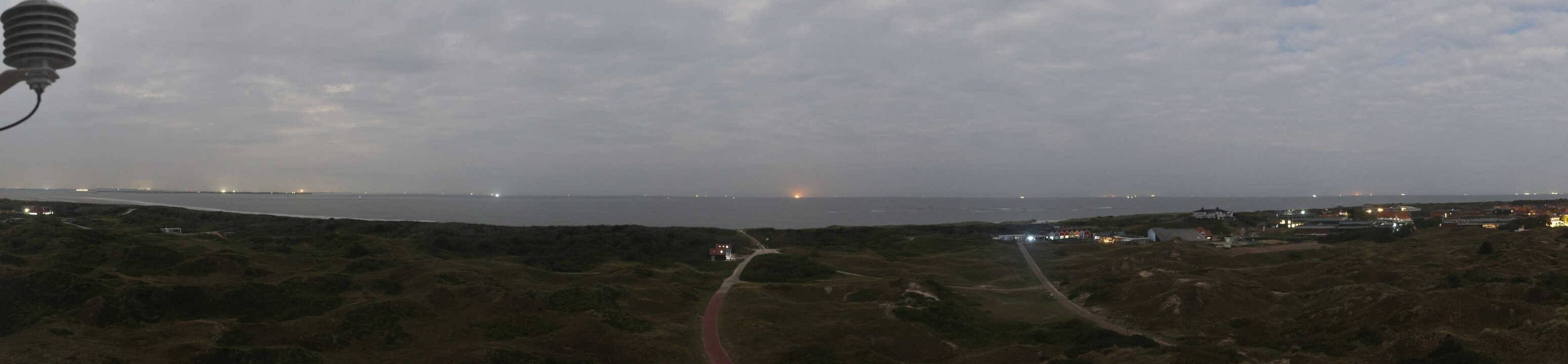 Archiv Foto Webcam Panoramablick über den Badestrand Langeoog