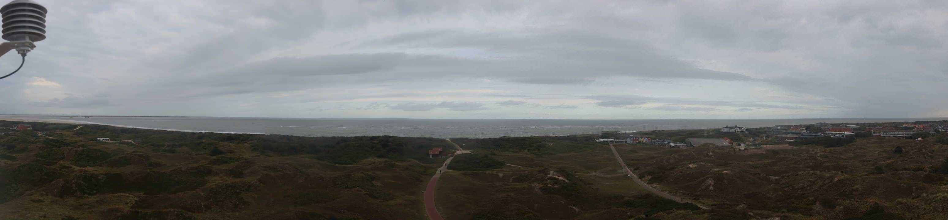 Archiv Foto Webcam Panoramablick über den Badestrand Langeoog