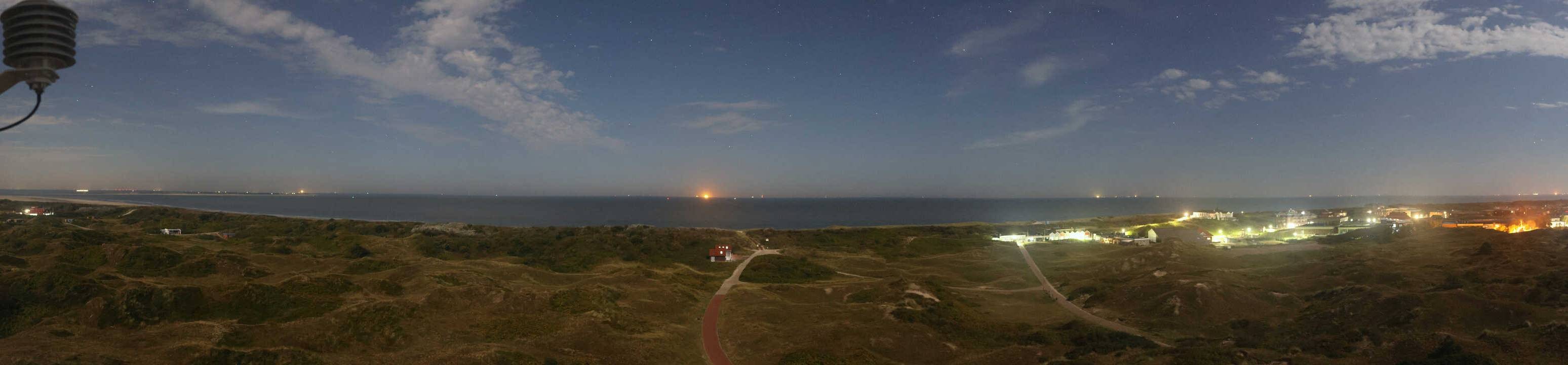 Archiv Foto Webcam Panoramablick über den Badestrand Langeoog