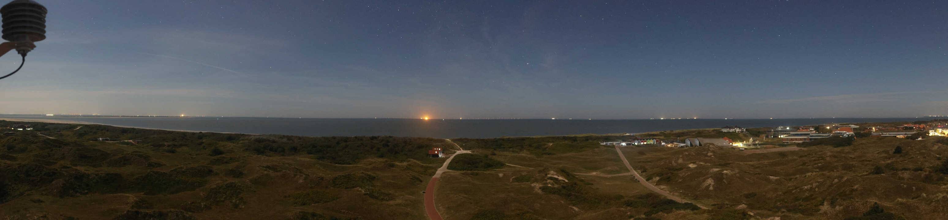 Archiv Foto Webcam Panoramablick über den Badestrand Langeoog