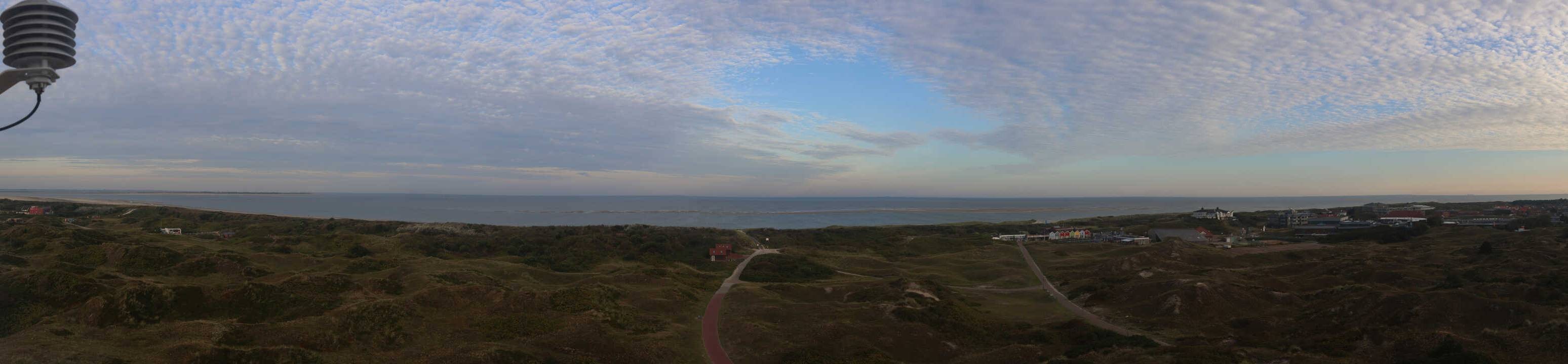 Archiv Foto Webcam Panoramablick über den Badestrand Langeoog
