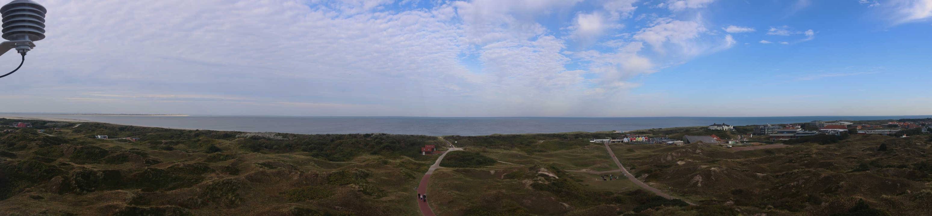 Archiv Foto Webcam Panoramablick über den Badestrand Langeoog