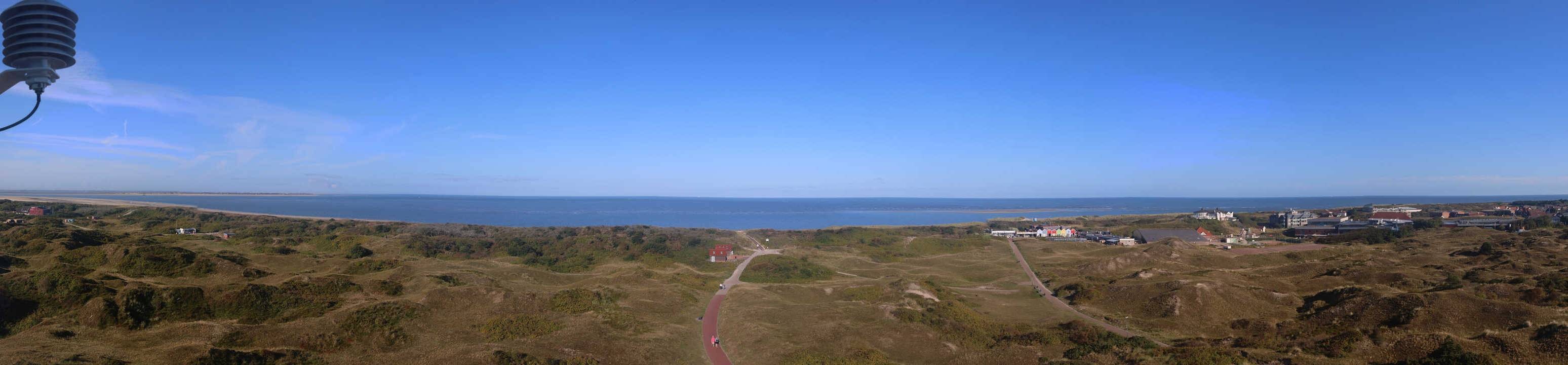 Archiv Foto Webcam Panoramablick über den Badestrand Langeoog