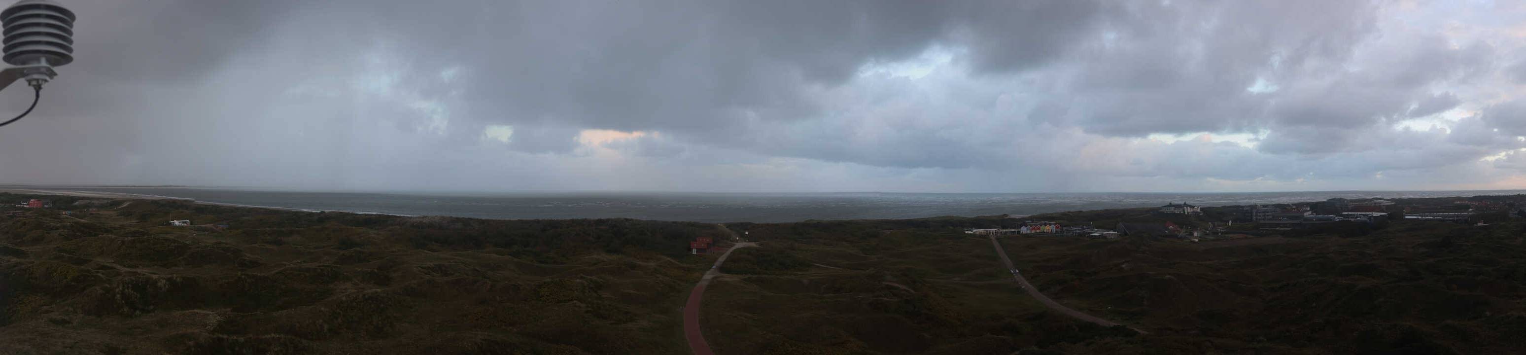 Archiv Foto Webcam Panoramablick über den Badestrand Langeoog