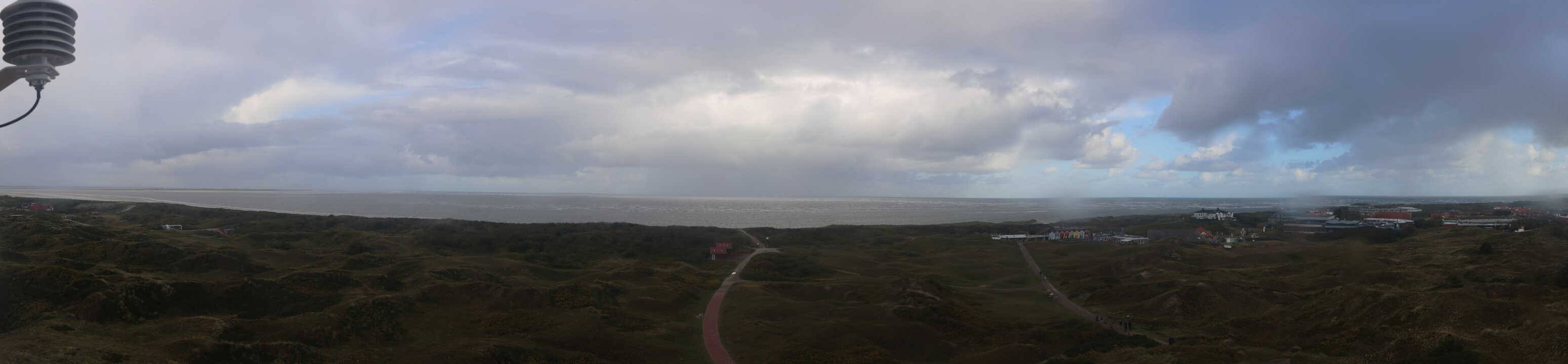 Archiv Foto Webcam Panoramablick über den Badestrand Langeoog