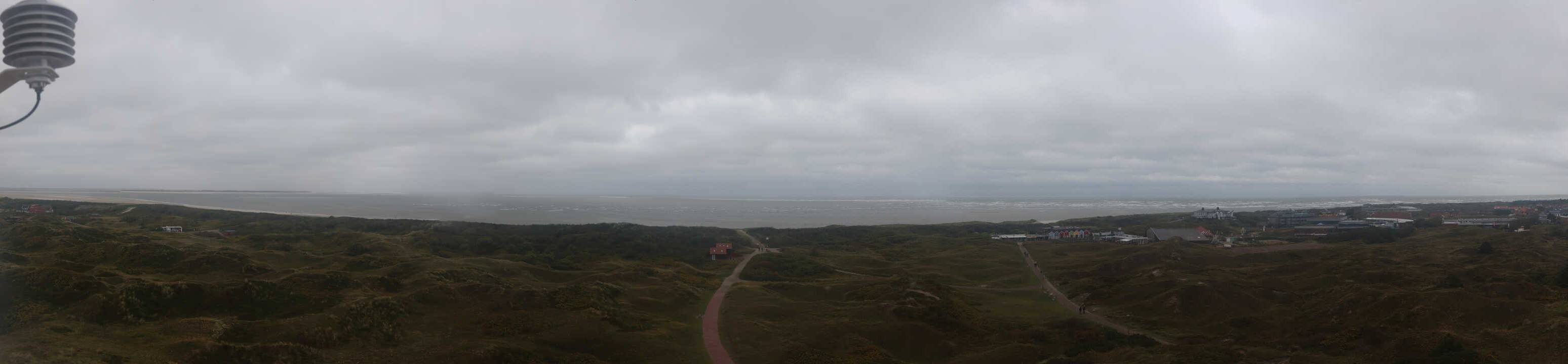 Archiv Foto Webcam Panoramablick über den Badestrand Langeoog