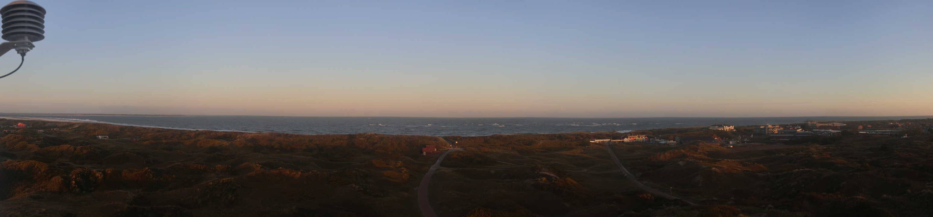 Archiv Foto Webcam Panoramablick über den Badestrand Langeoog
