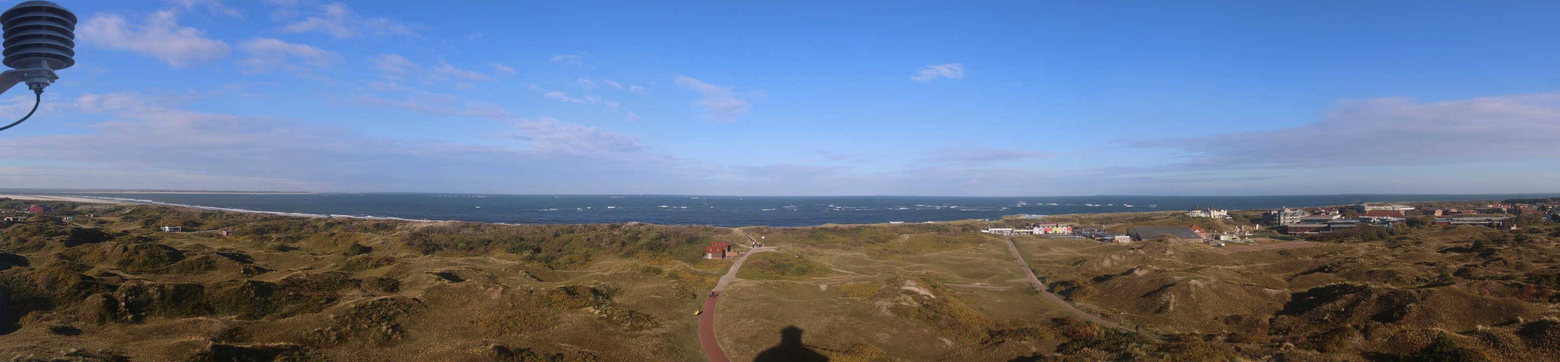 Archiv Foto Webcam Panoramablick über den Badestrand Langeoog