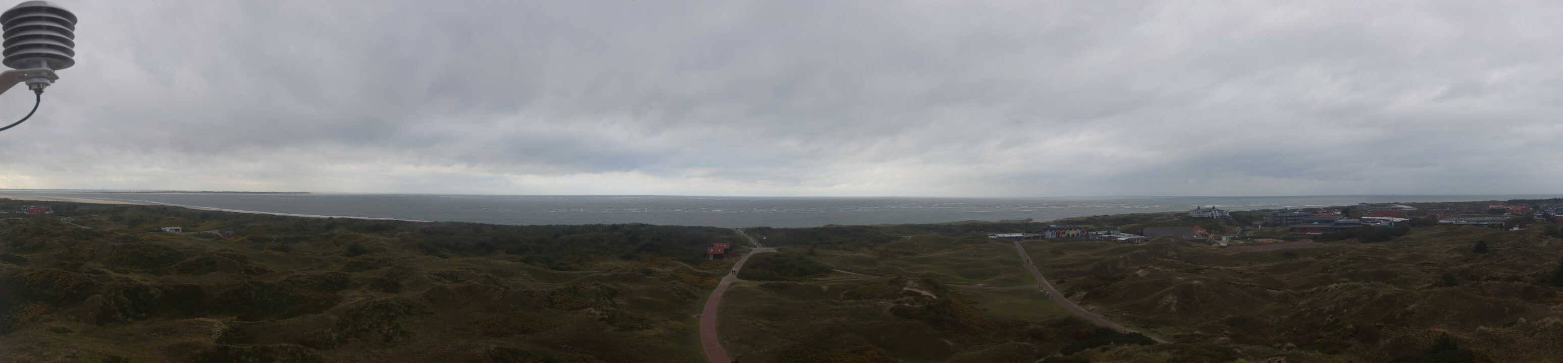 Archiv Foto Webcam Panoramablick über den Badestrand Langeoog