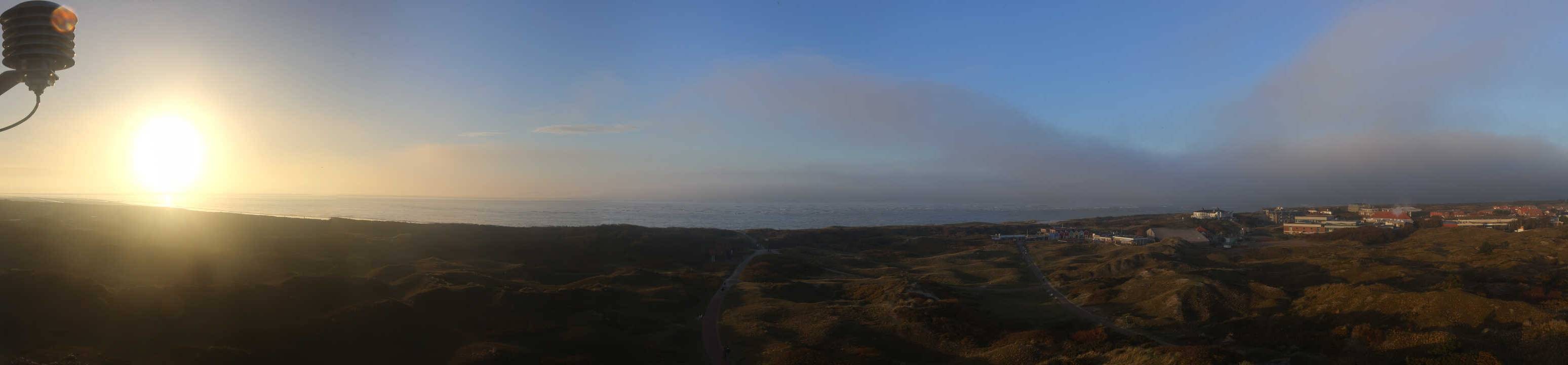 Archiv Foto Webcam Panoramablick über den Badestrand Langeoog
