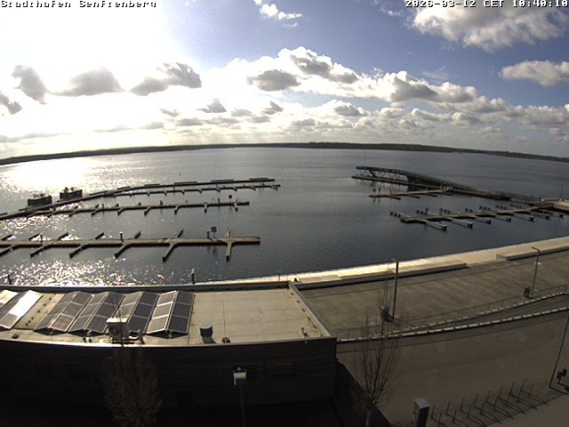 Archived image Webcam Senftenberger See - Lusatian Lakeland