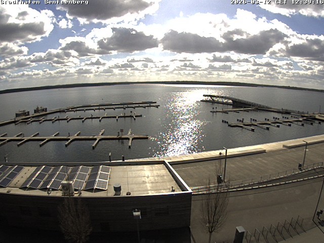 Archived image Webcam Senftenberger See - Lusatian Lakeland