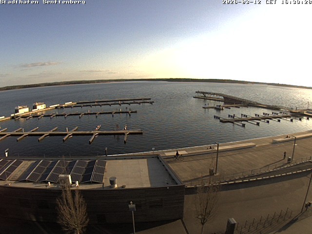Archived image Webcam Senftenberger See - Lusatian Lakeland
