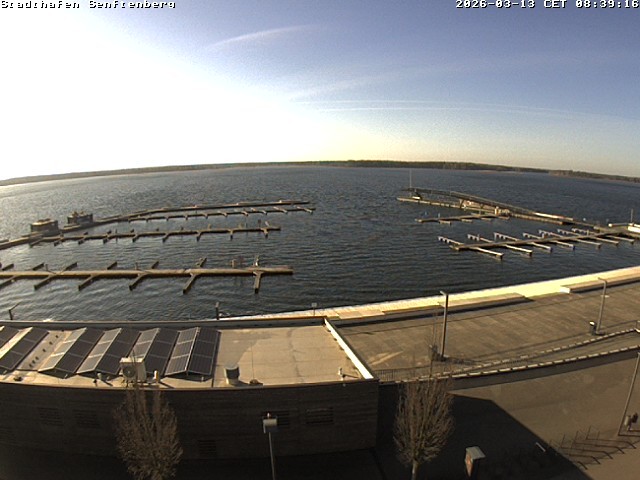 Archived image Webcam Senftenberger See - Lusatian Lakeland