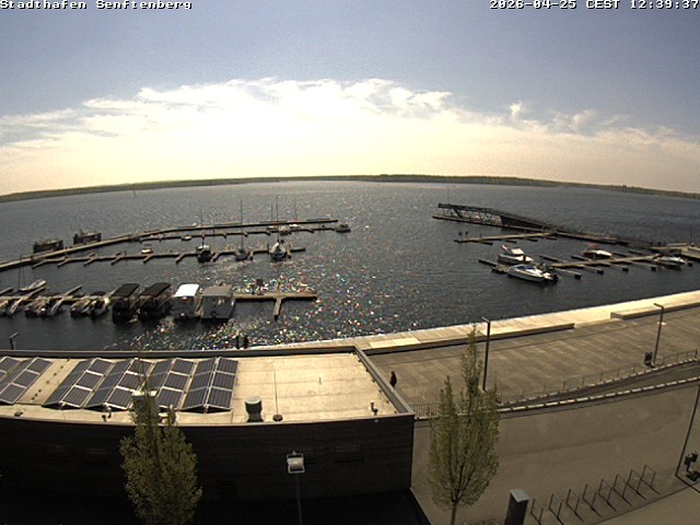 Archived image Webcam Senftenberger See - Lusatian Lakeland