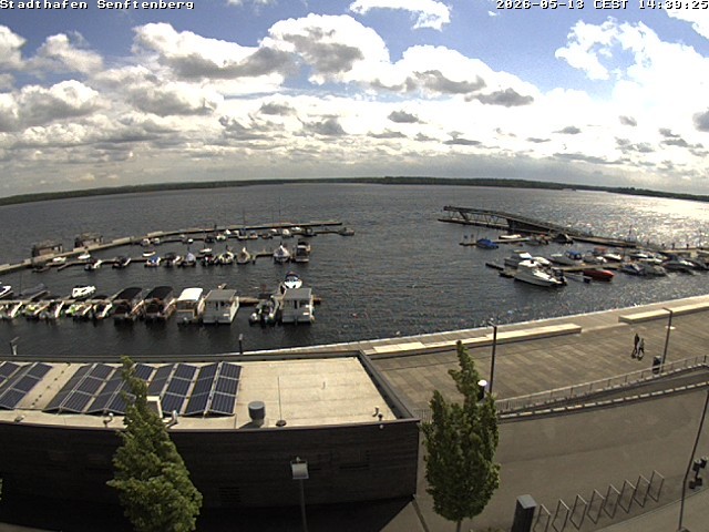 Archived image Webcam Senftenberger See - Lusatian Lakeland