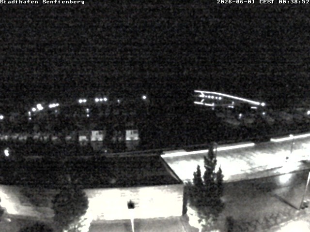 Archiv Foto Webcam Blick auf den Stadthafen und den Senftenberger See