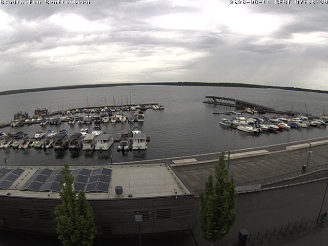 Archived image Webcam Senftenberger See - Lusatian Lakeland