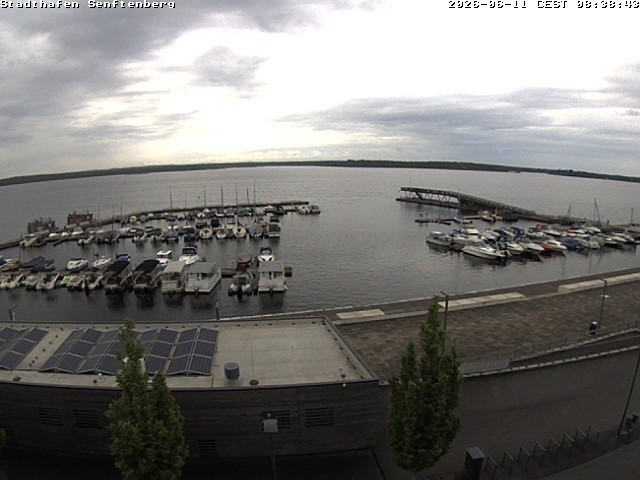 Archived image Webcam Senftenberger See - Lusatian Lakeland
