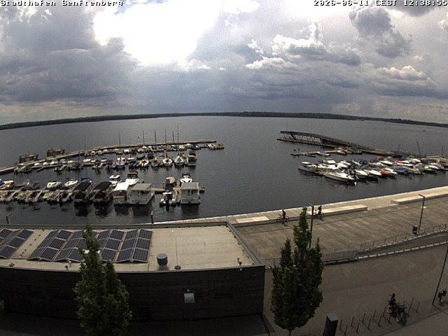 Archived image Webcam Senftenberger See - Lusatian Lakeland