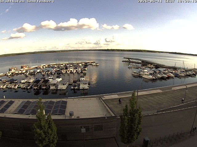 Archived image Webcam Senftenberger See - Lusatian Lakeland
