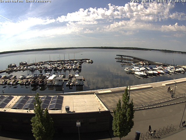 Archived image Webcam Senftenberger See - Lusatian Lakeland