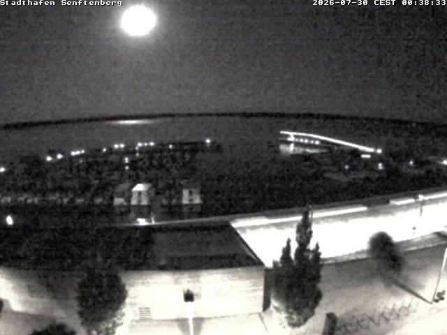 Archiv Foto Webcam Blick auf den Stadthafen und den Senftenberger See