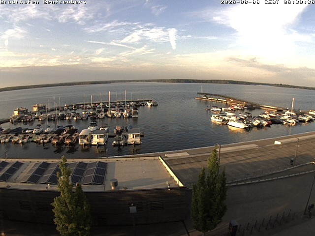 Archived image Webcam Senftenberger See - Lusatian Lakeland