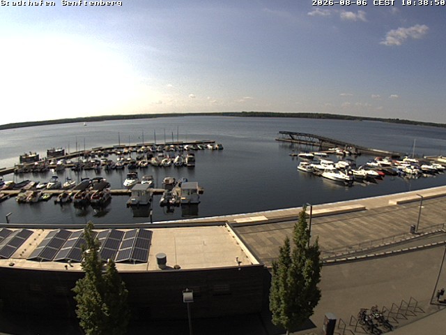 Archived image Webcam Senftenberger See - Lusatian Lakeland