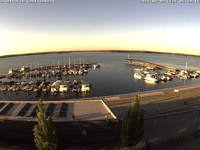 Archived image Webcam Senftenberger See - Lusatian Lakeland