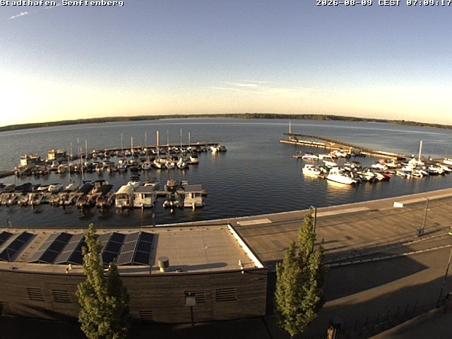 Archived image Webcam Senftenberger See - Lusatian Lakeland