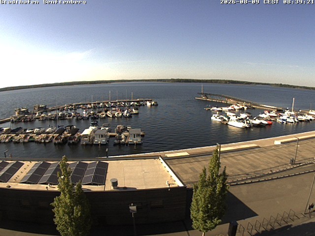 Archived image Webcam Senftenberger See - Lusatian Lakeland