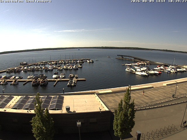 Archived image Webcam Senftenberger See - Lusatian Lakeland