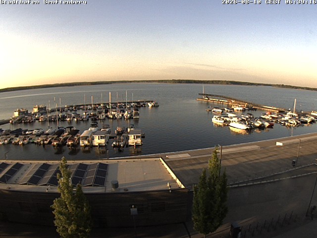 Archived image Webcam Senftenberger See - Lusatian Lakeland