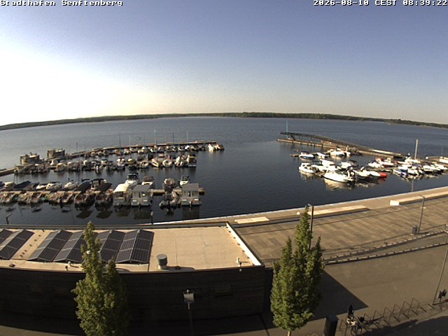 Archived image Webcam Senftenberger See - Lusatian Lakeland