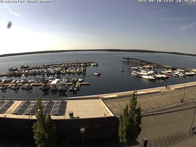 Archived image Webcam Senftenberger See - Lusatian Lakeland