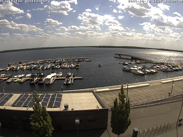 Archived image Webcam Senftenberger See - Lusatian Lakeland