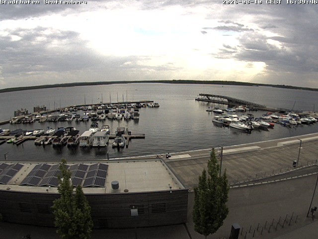 Archived image Webcam Senftenberger See - Lusatian Lakeland