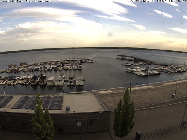 Archived image Webcam Senftenberger See - Lusatian Lakeland