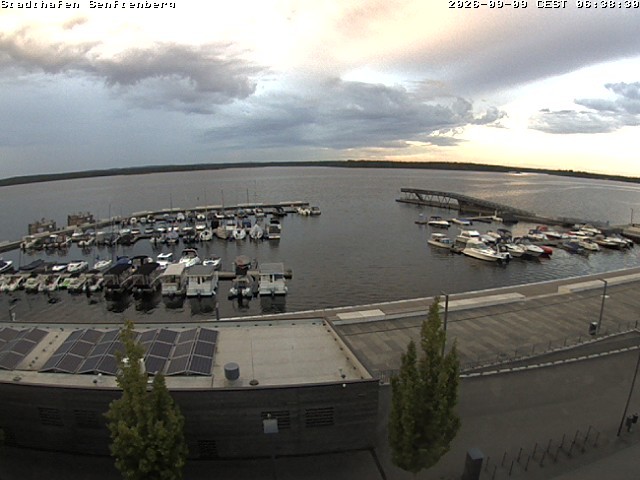 Archived image Webcam Senftenberger See - Lusatian Lakeland