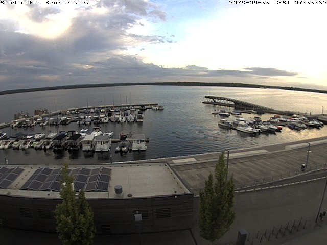 Archived image Webcam Senftenberger See - Lusatian Lakeland