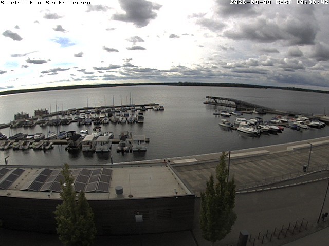 Archived image Webcam Senftenberger See - Lusatian Lakeland