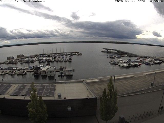 Archived image Webcam Senftenberger See - Lusatian Lakeland