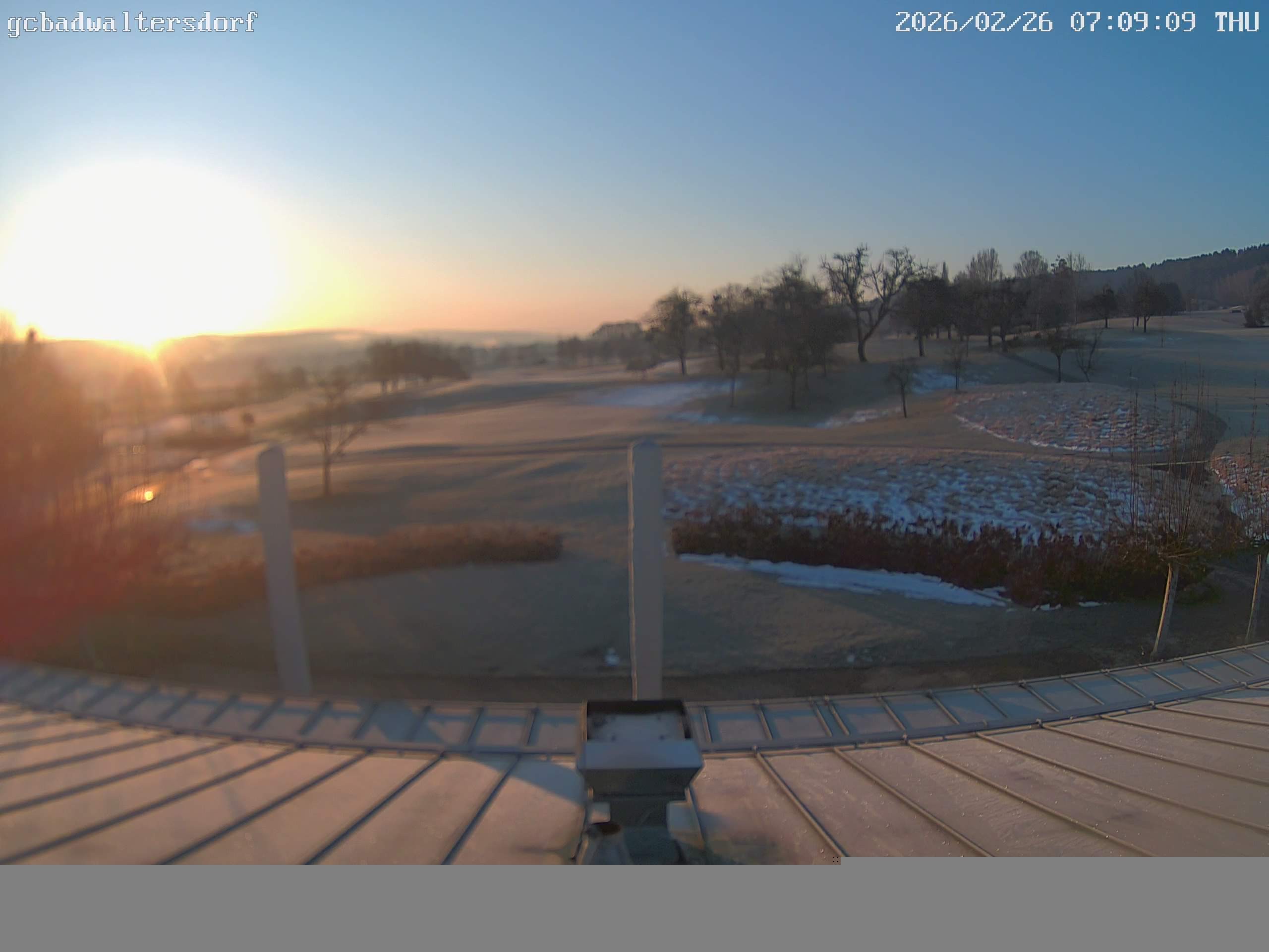 Archived image Webcam golf club Bad Waltersdorf
