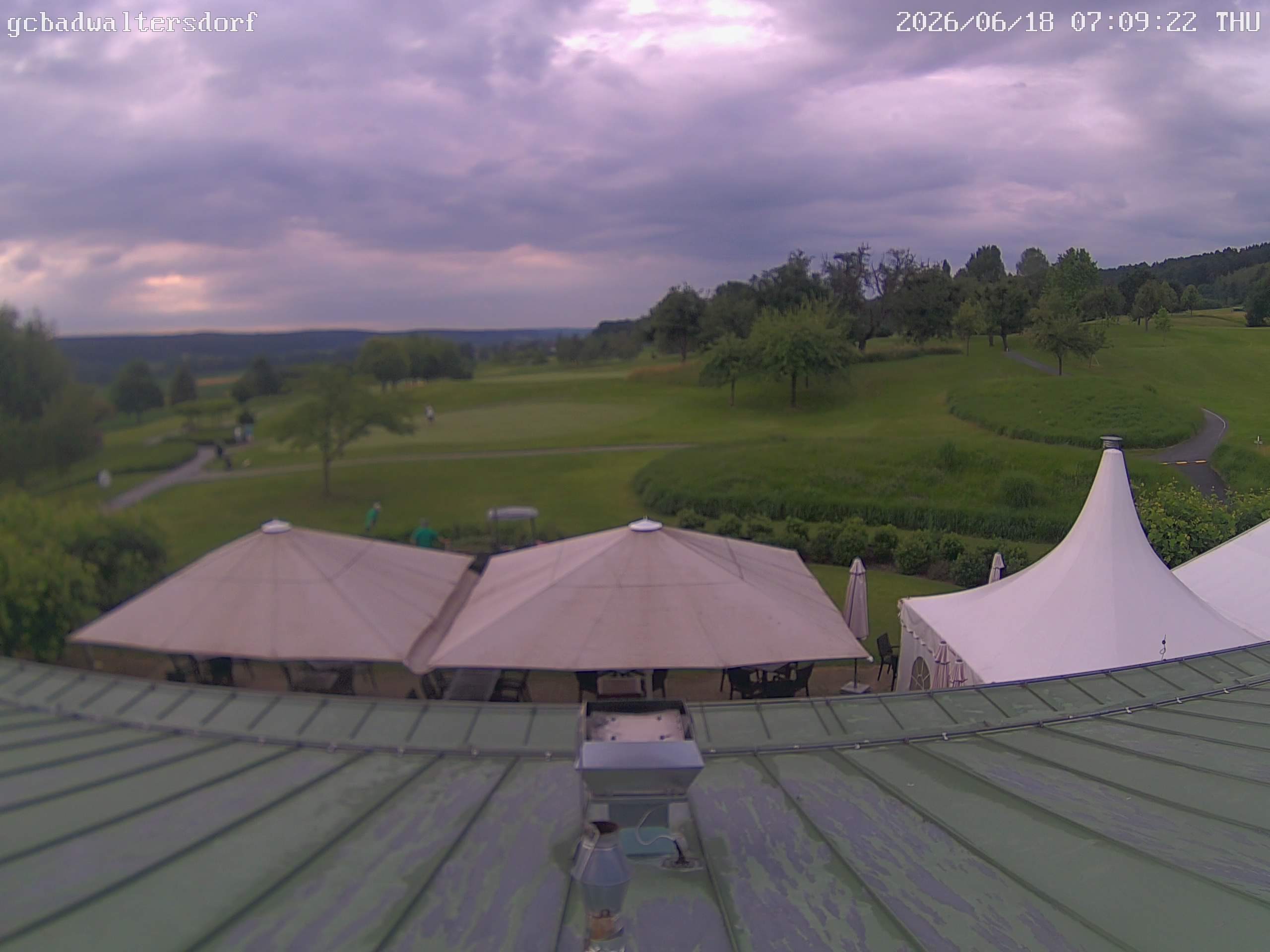 Archived image Webcam golf club Bad Waltersdorf
