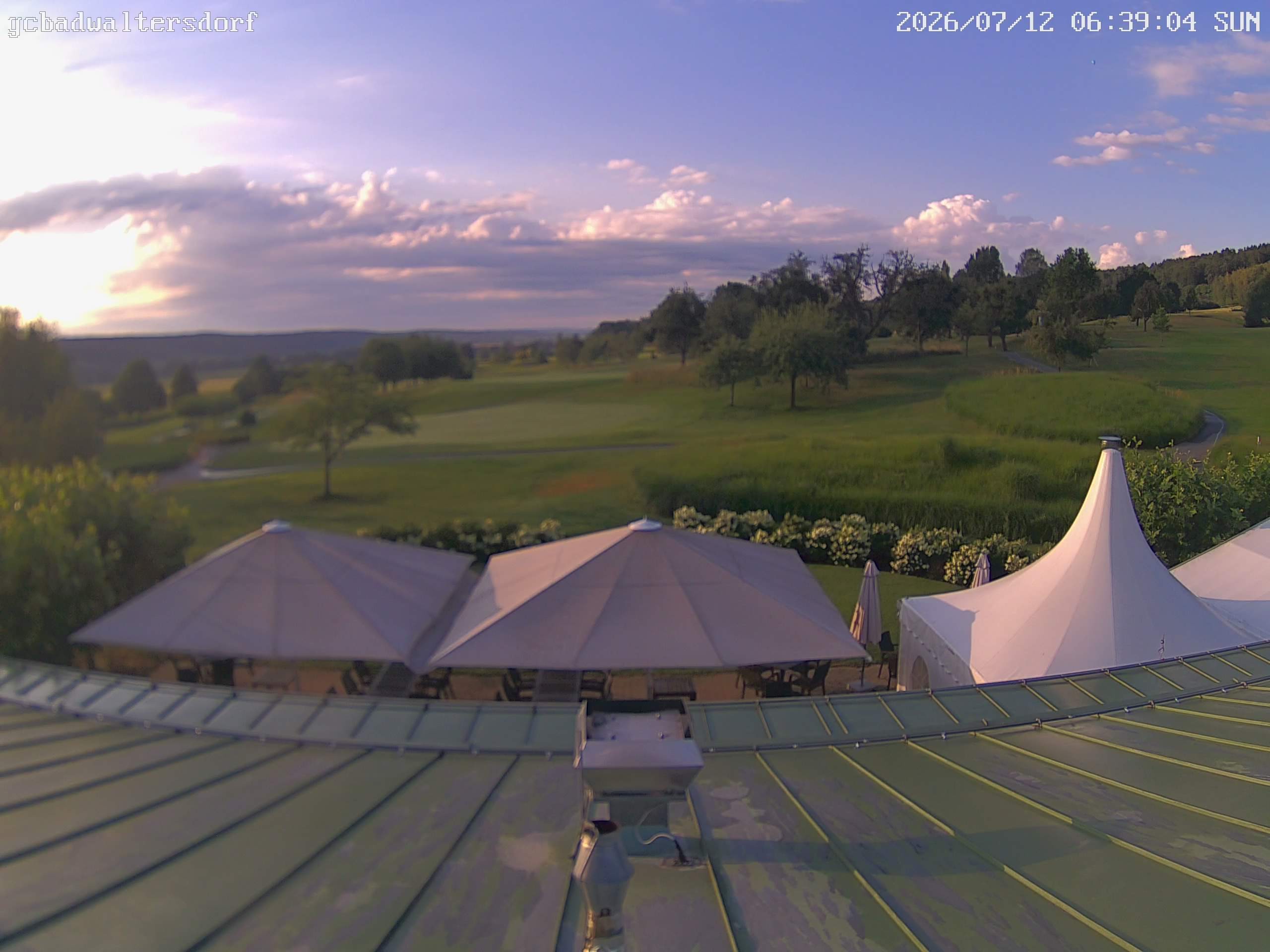 Archived image Webcam golf club Bad Waltersdorf