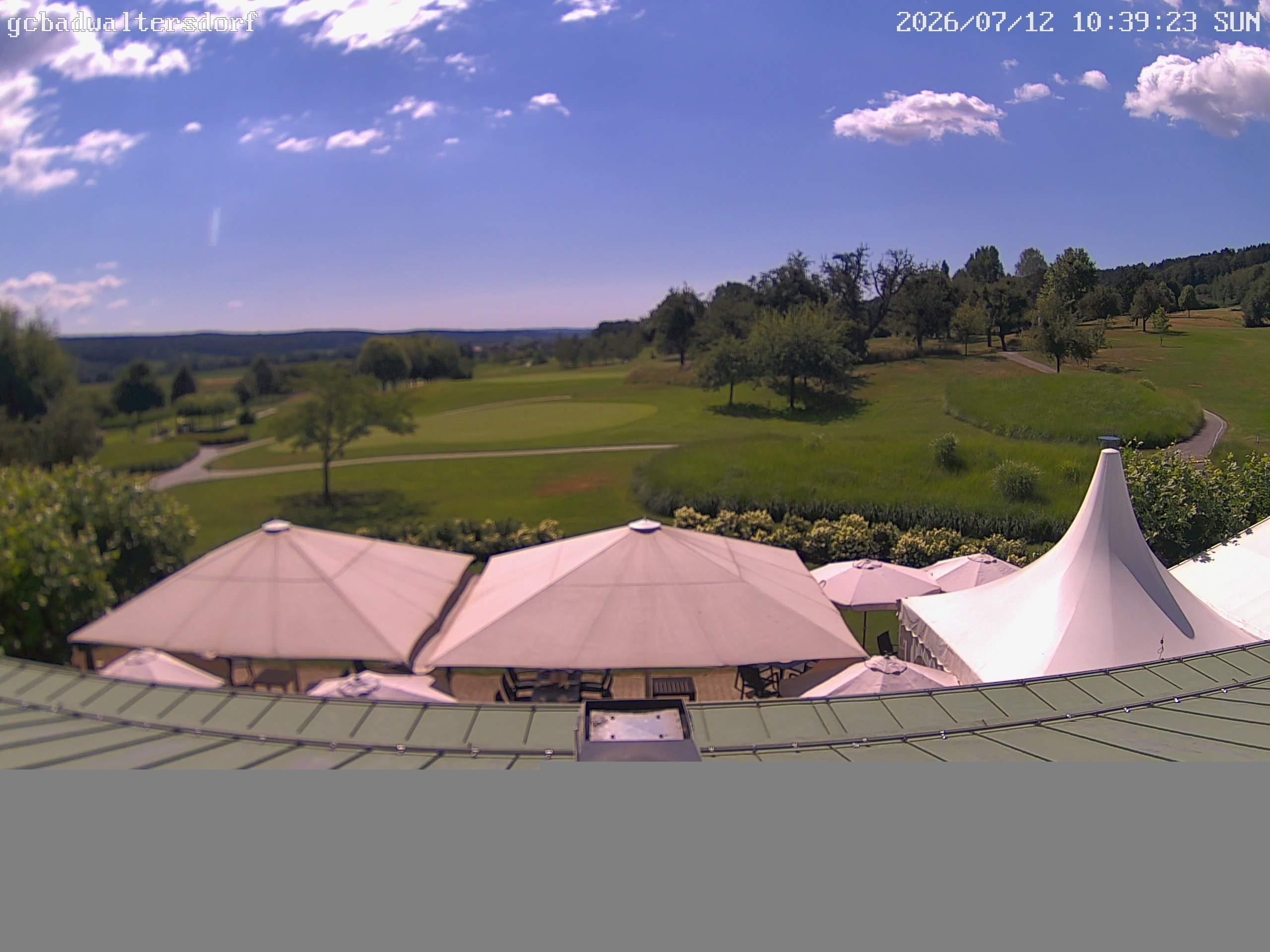 Archived image Webcam golf club Bad Waltersdorf