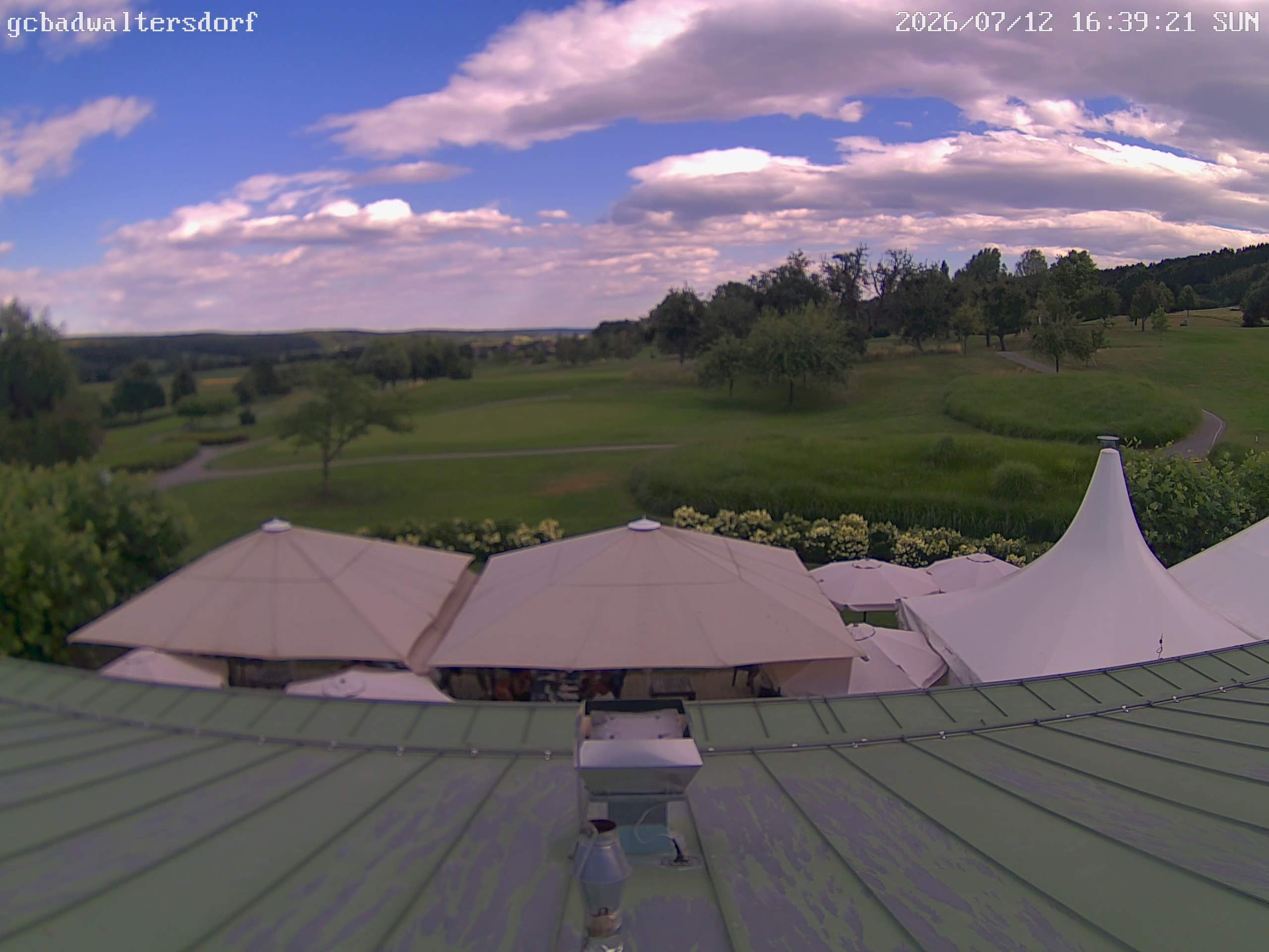 Archived image Webcam golf club Bad Waltersdorf